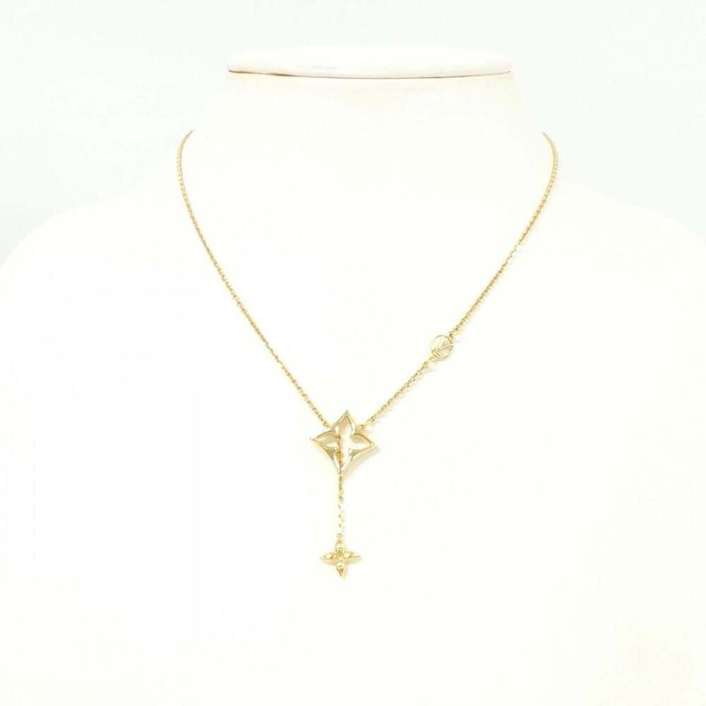 LOUIS VUITTON Gold Necklace - Picture 5 of 5